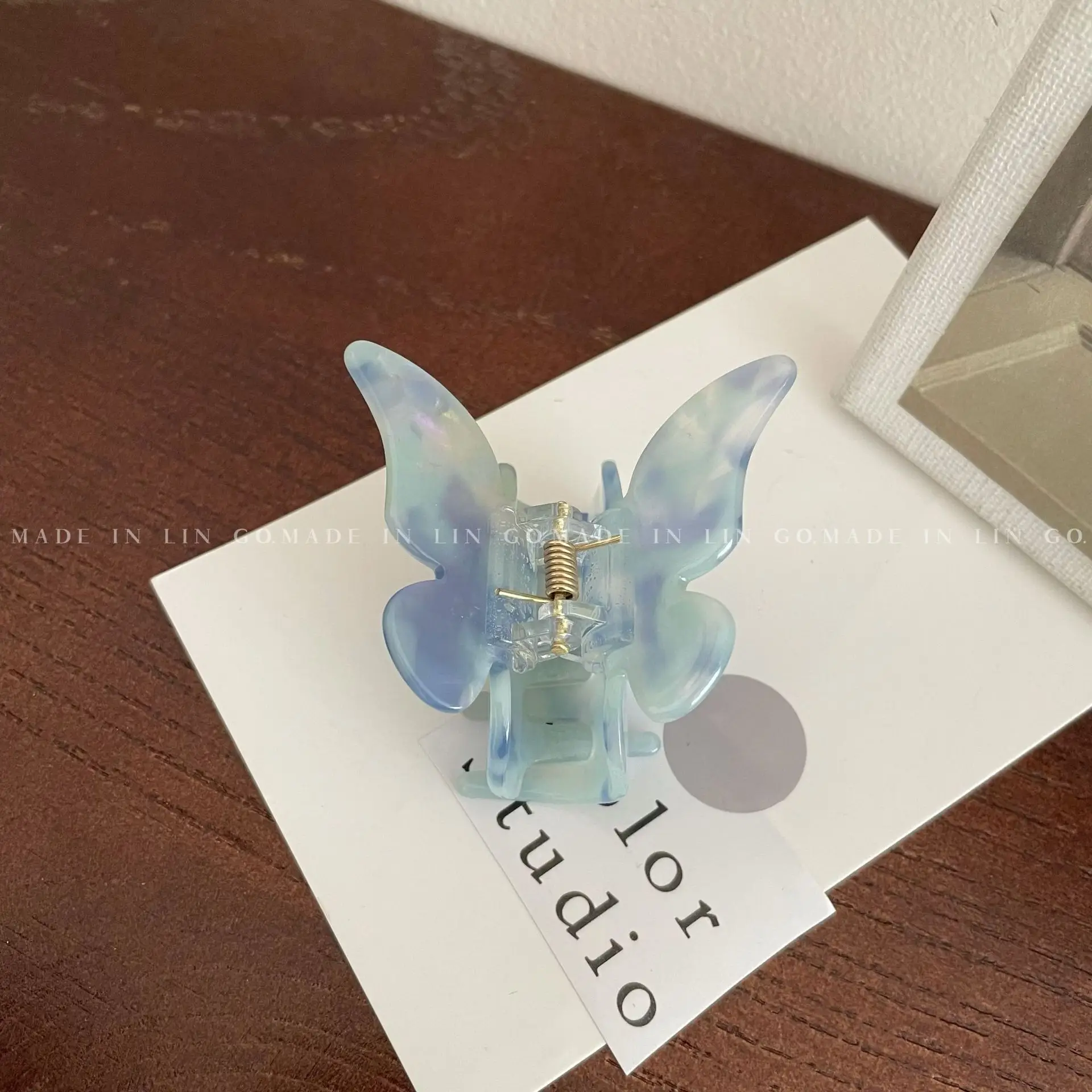 Butterfly Hair Clip High-End Metal Fairy Elegant