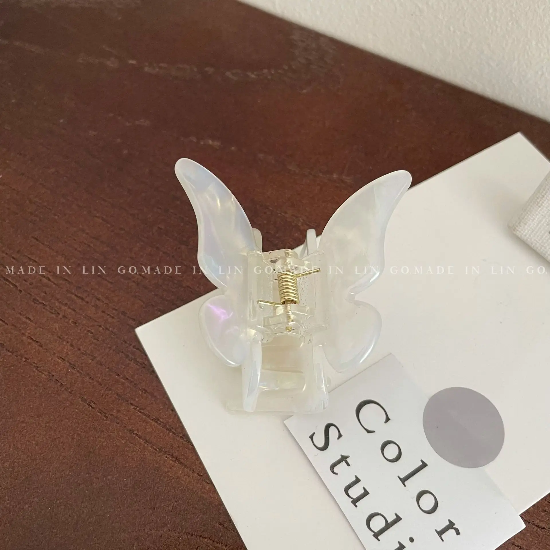 Butterfly Hair Clip High-End Metal Fairy Elegant