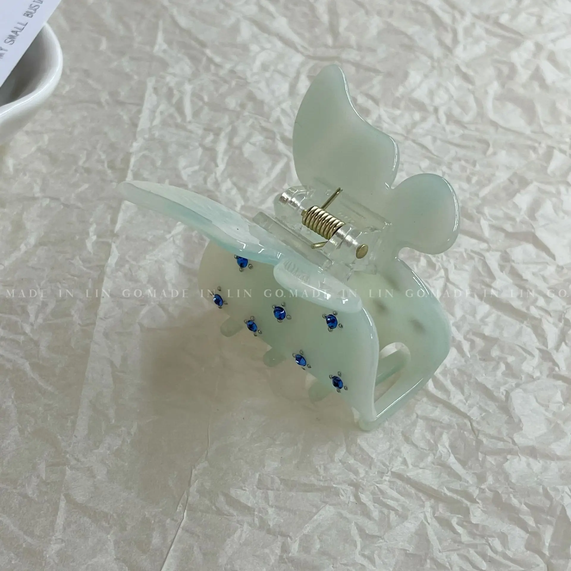 Butterfly Hair Clip High-End Metal Fairy Elegant