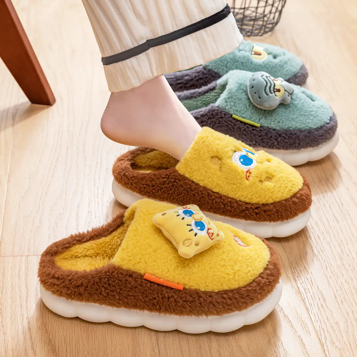 Fleece Lined Warm Slippers for Men Autumn Winter 2025 - Image 6