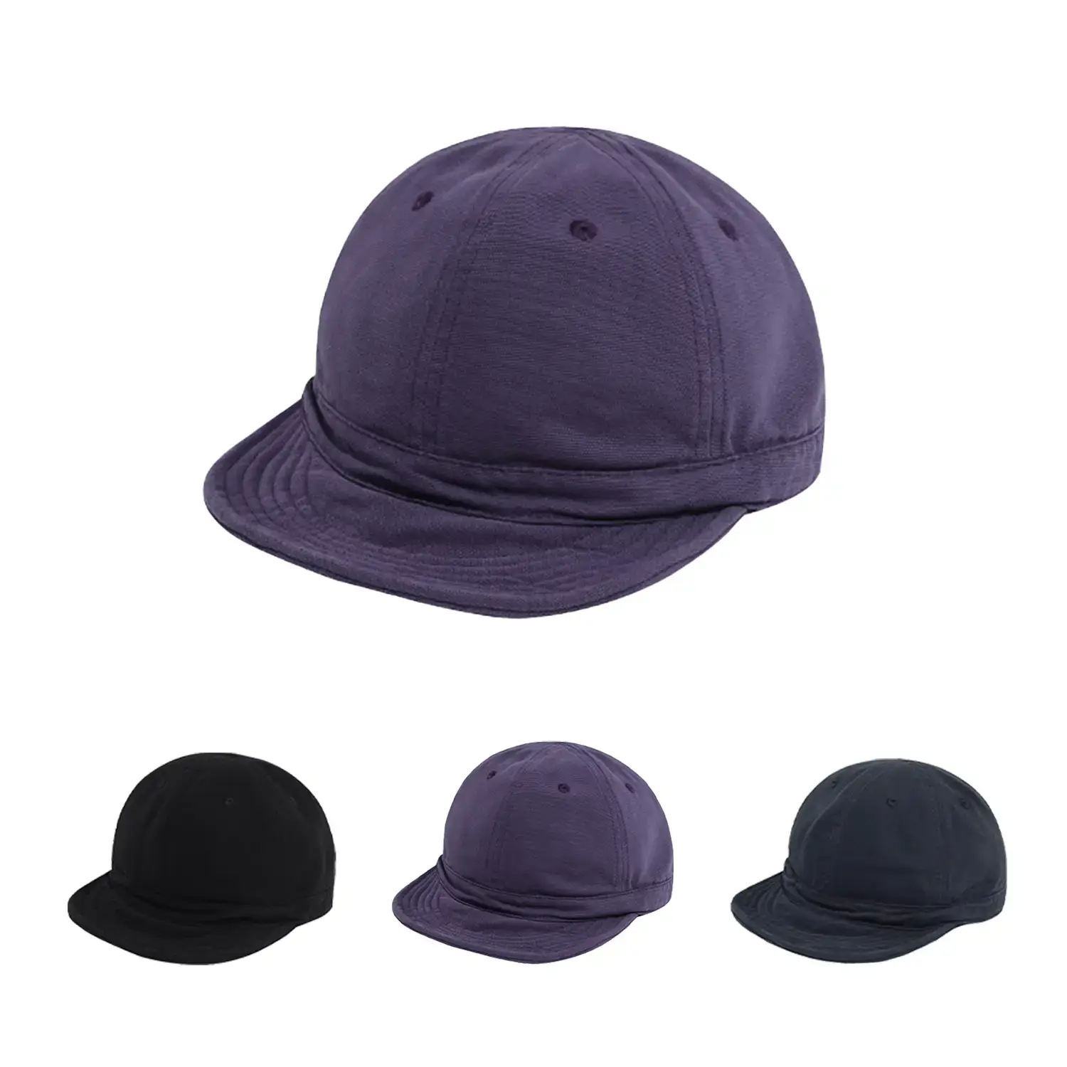 Purple Japanese Style Baseball Cap Women's Fashion - Image 3