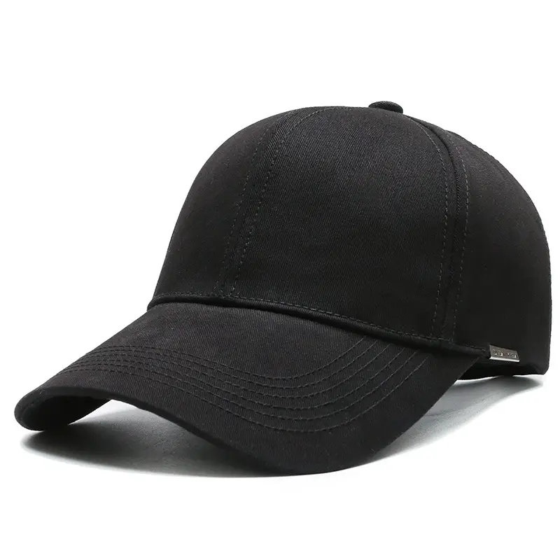 Men's Navy Blue Baseball Cap 111cm Buckle Adjustable - Image 8