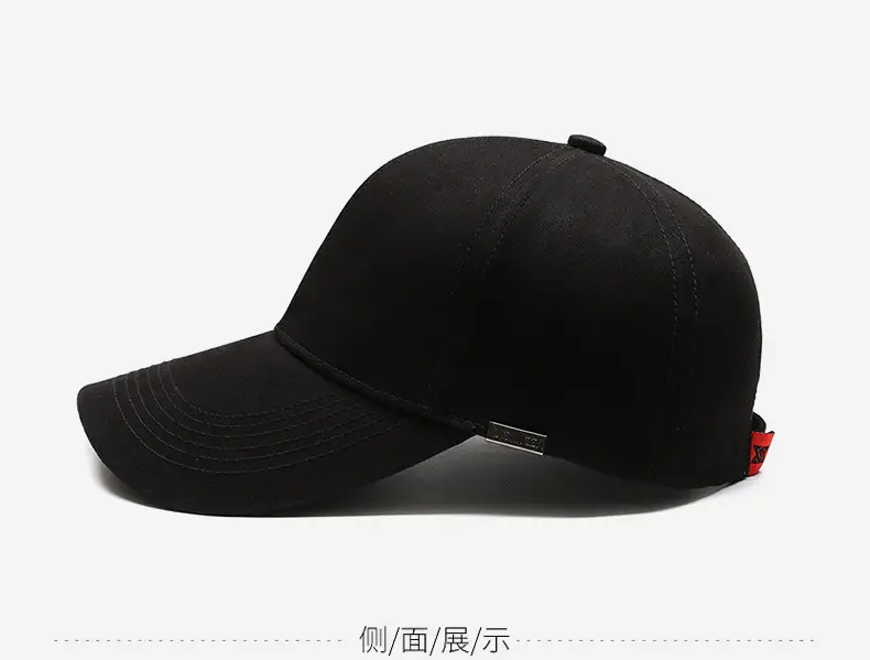 Men's Navy Blue Baseball Cap 111cm Buckle Adjustable — feature 10