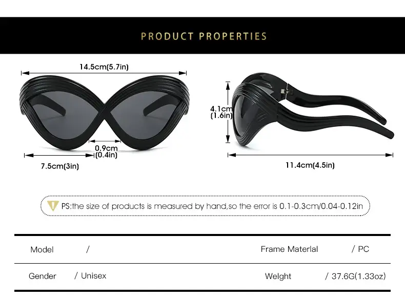 European Milan Fashion Runway Style Cat-Eye Sunglasses — feature 5