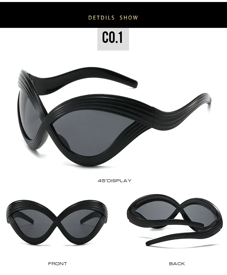 European Milan Fashion Runway Style Cat-Eye Sunglasses — feature 7