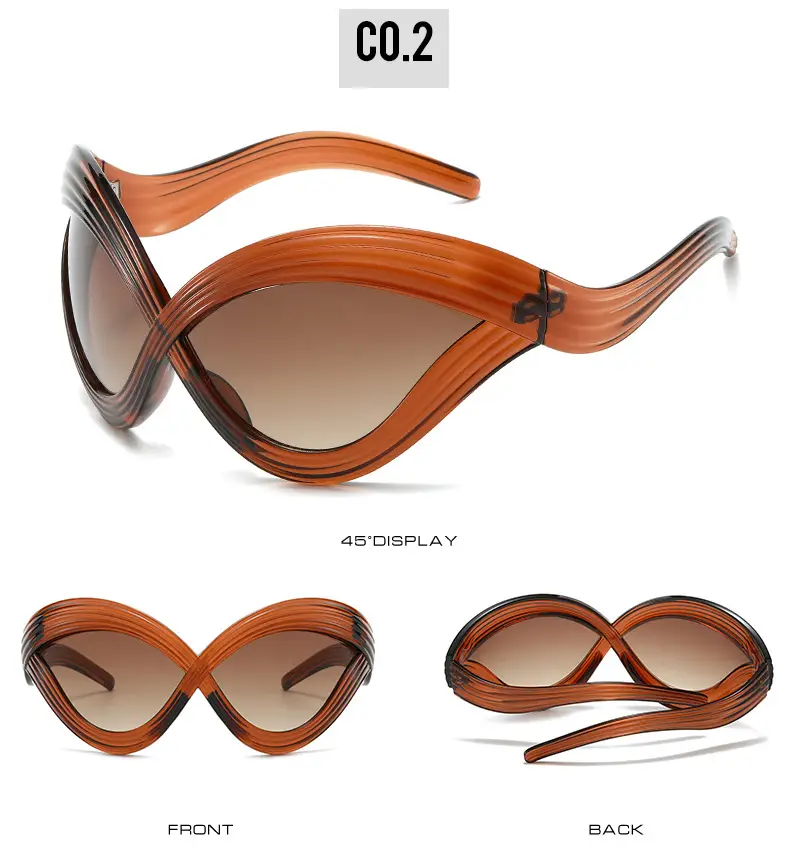 European Milan Fashion Runway Style Cat-Eye Sunglasses — feature 8