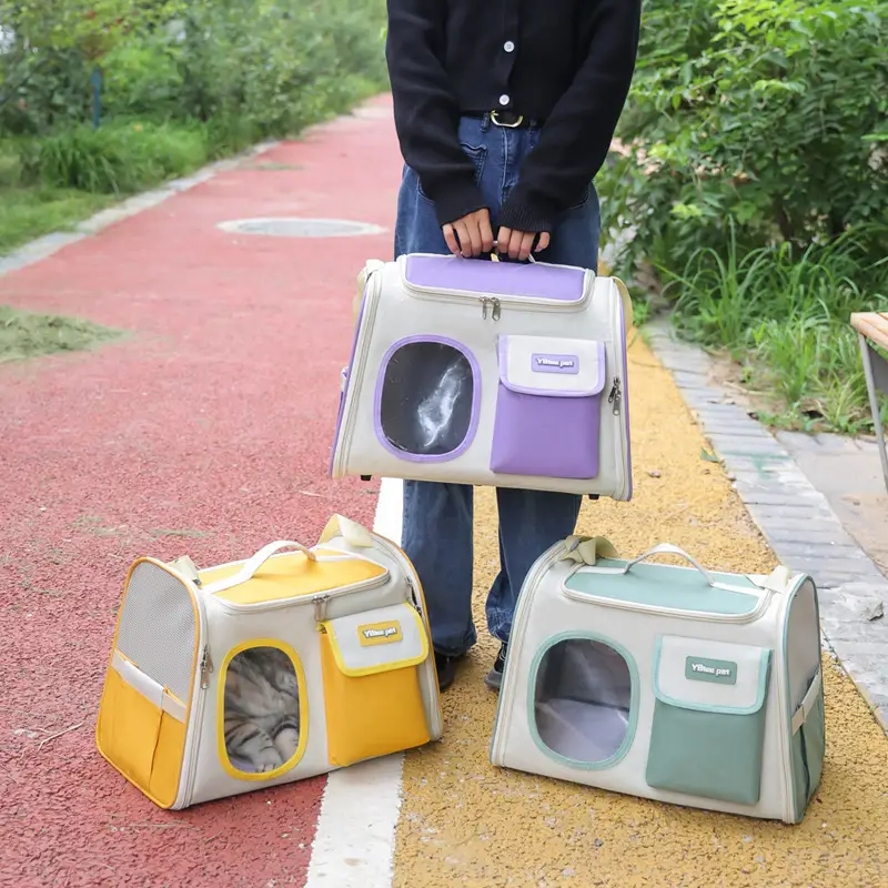 Portable Cat Cage with Handheld Pet Bag - Image 9