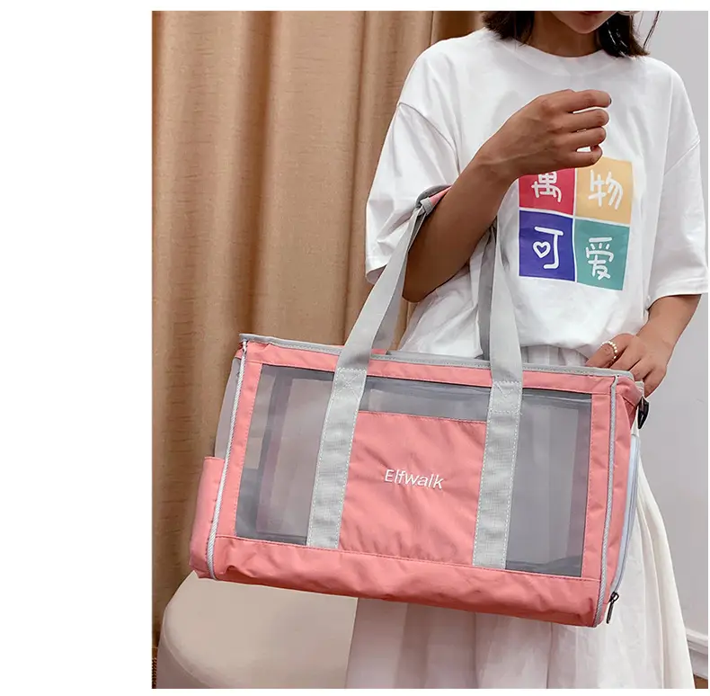 Portable Cat Cage with Handheld Pet Bag — feature 38
