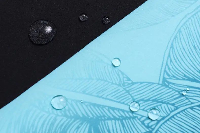 Men's Black & White Quick-Drying Beach Shorts — feature 2