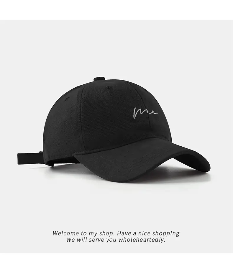 Women's Korean Style Beige & Brown Baseball Caps — feature 11