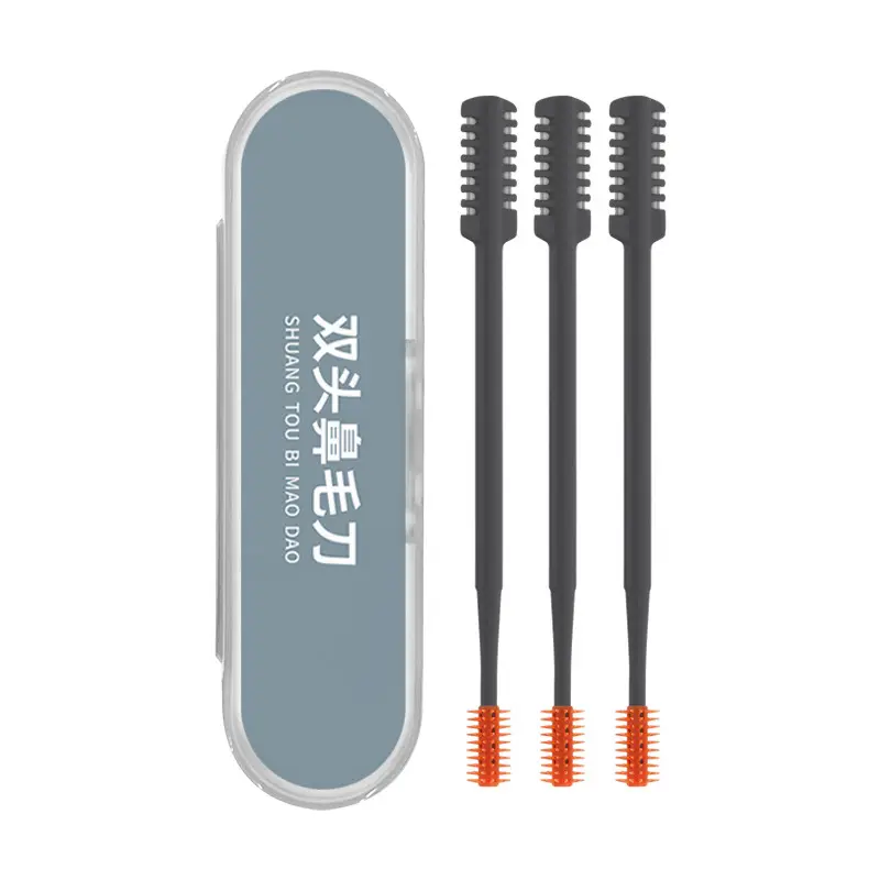Double Sided Nose Hair Cutter Set 8 Pcs Stainless Steel - Image 30
