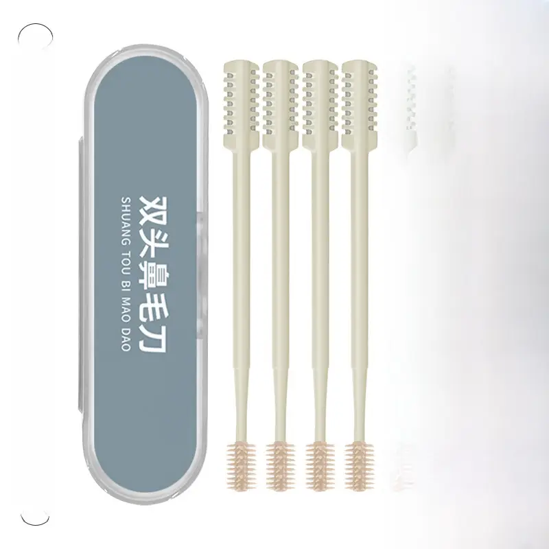 Double Sided Nose Hair Cutter Set 8 Pcs Stainless Steel - Image 14