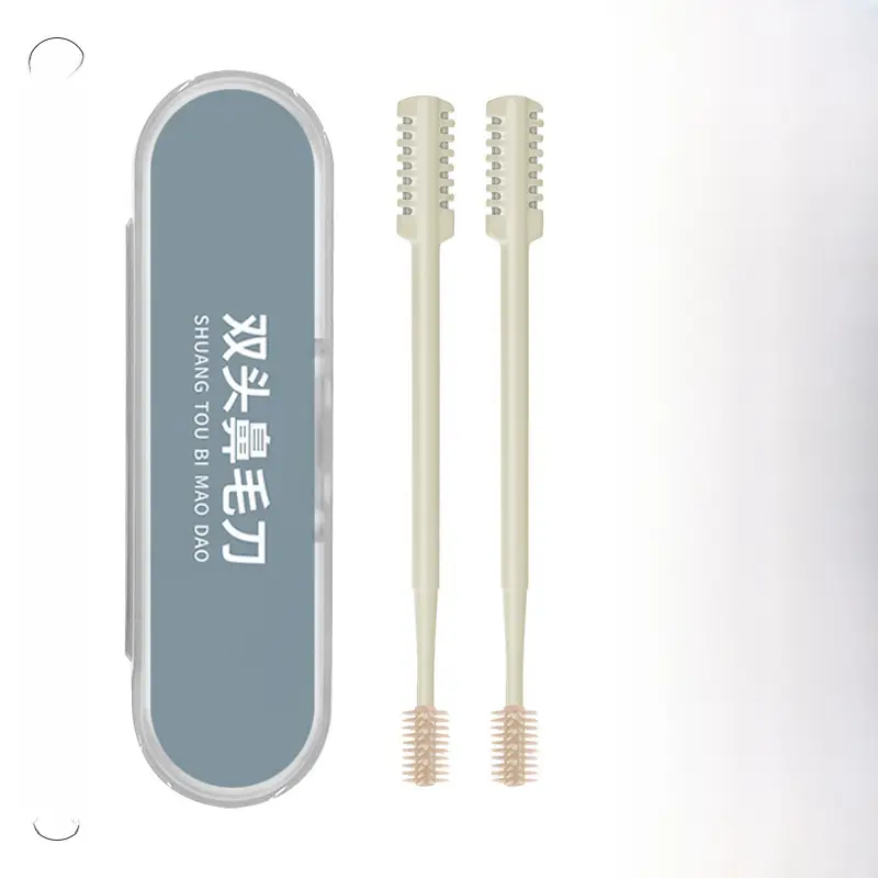 Double Sided Nose Hair Cutter Set 8 Pcs Stainless Steel - Image 7