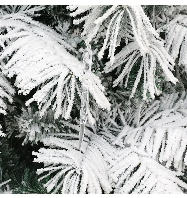 Transparent Ice Tree Decorations for Christmas Festivals — feature 12