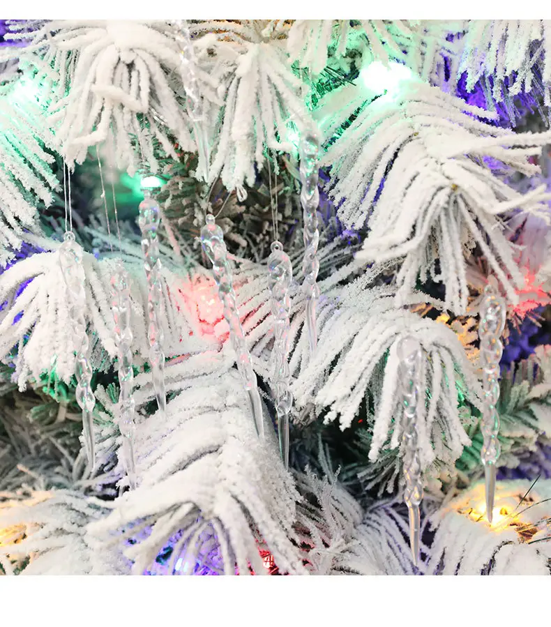 Transparent Ice Tree Decorations for Christmas Festivals — feature 13