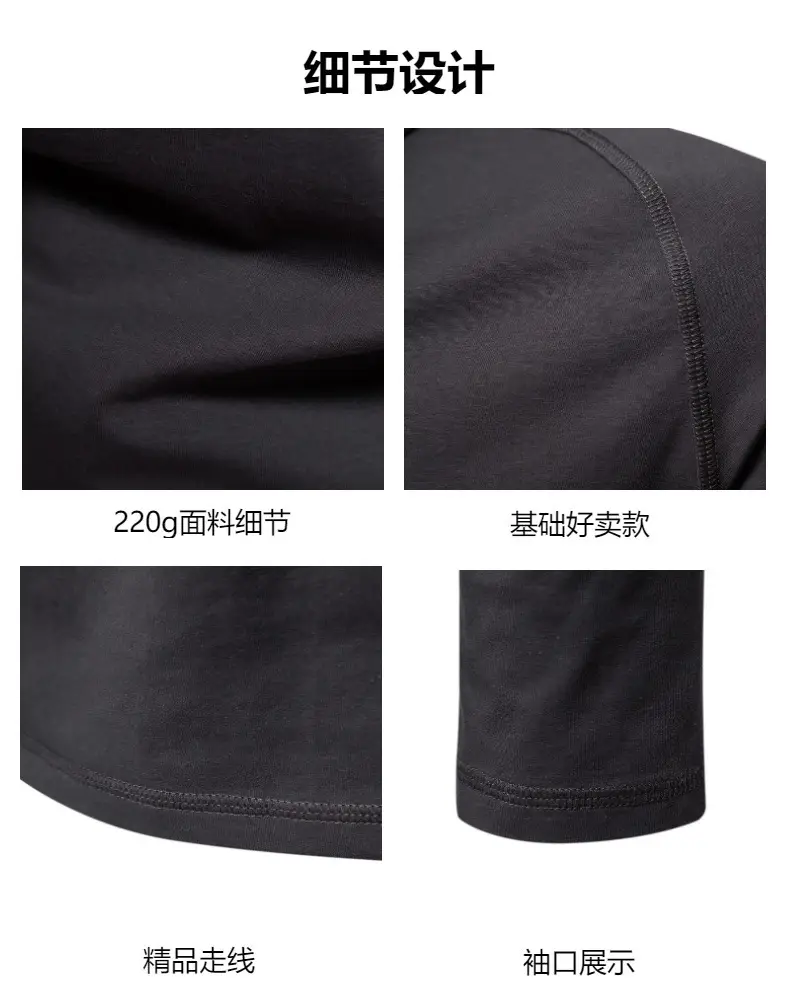 Men's Long Sleeve Retro Button T-Shirt Olive Green — feature 18