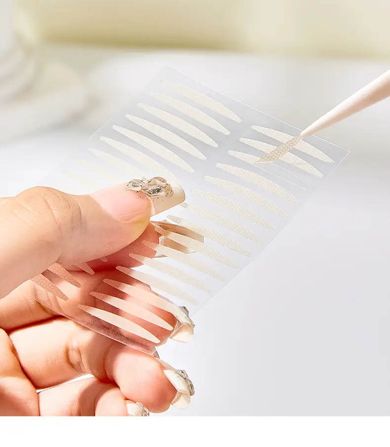 Natural Silk Single Sided Eye Bubble Sticker 150pcs — feature 20
