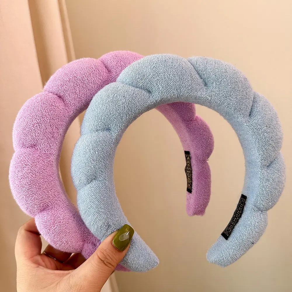 Green Cloud Sponge Headband for Girls - Image 12