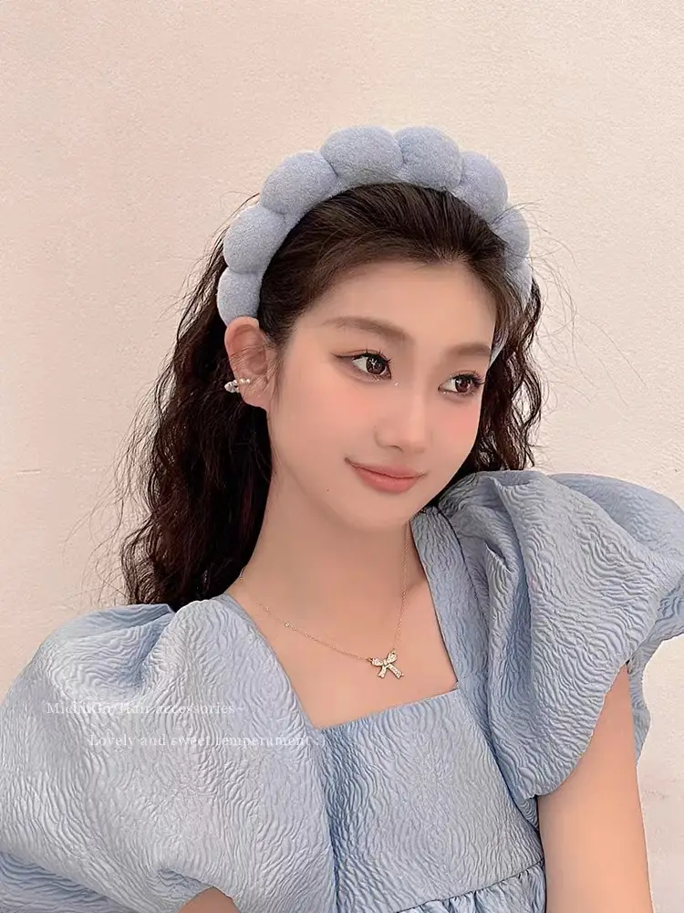 Green Cloud Sponge Headband for Girls — feature 5