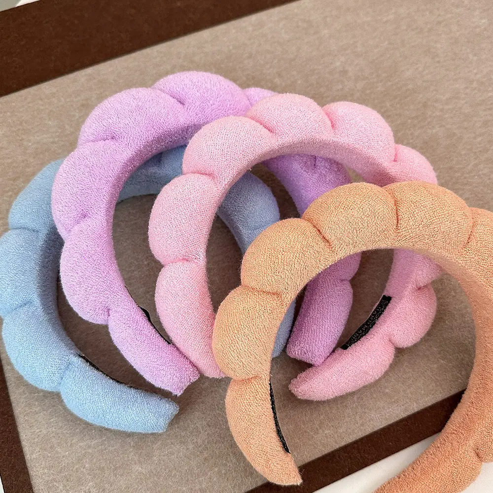 Green Cloud Sponge Headband for Girls — feature 7