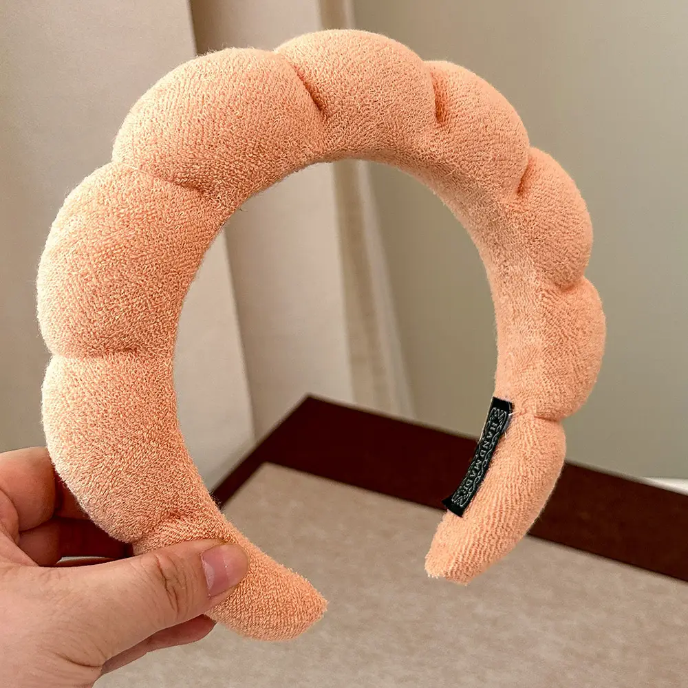 Green Cloud Sponge Headband for Girls - Image 6