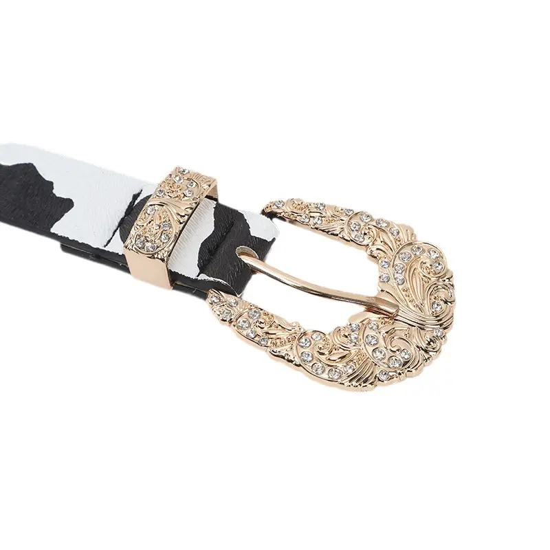 Tiffany Blue Metal Belt with Crystal Buckle - Image 6