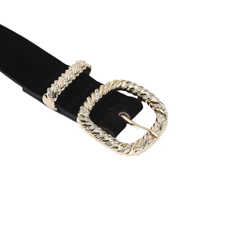 Tiffany Blue Metal Belt with Crystal Buckle - Image 9