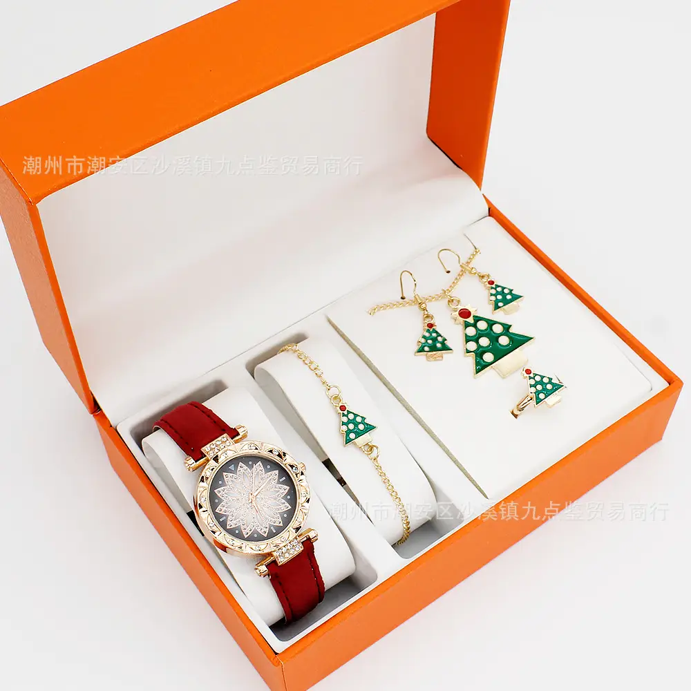 Christmas Gift Set for Women's Watch & Jewelry — feature 3