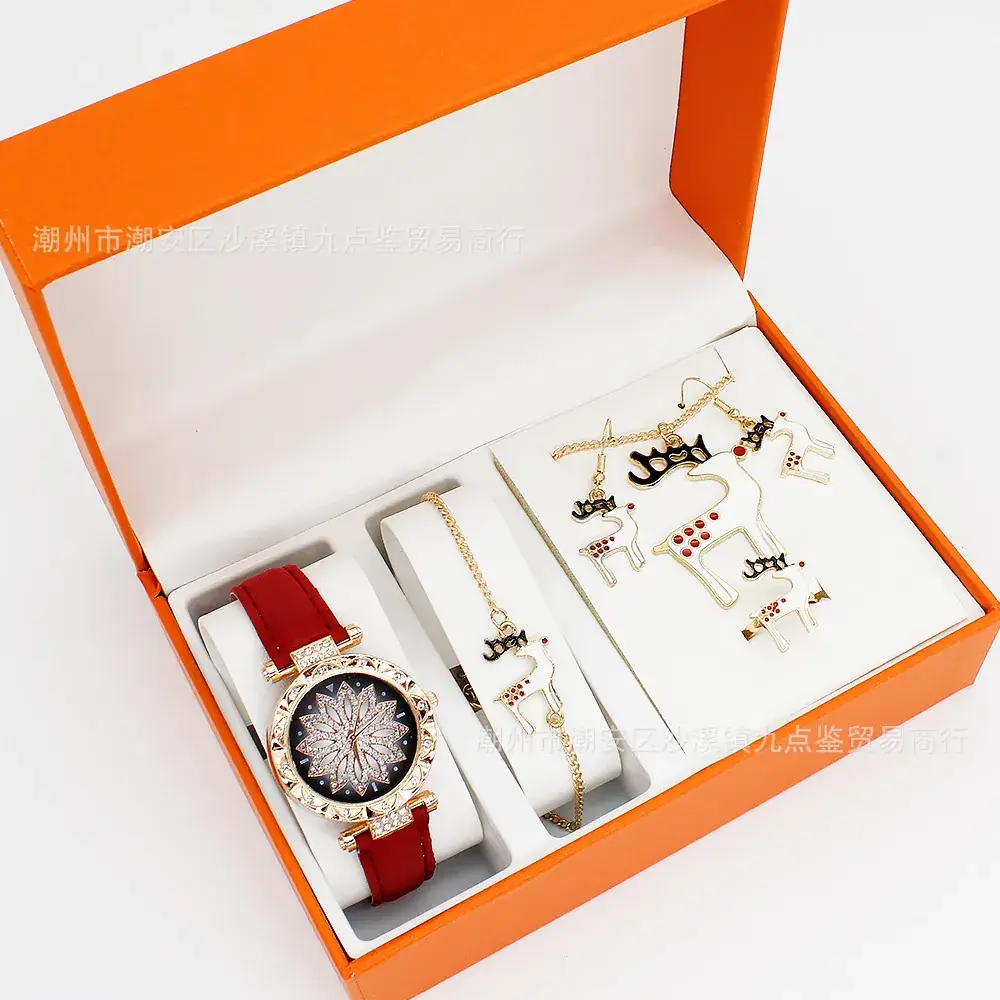 Christmas Gift Set for Women's Watch & Jewelry - Image 5