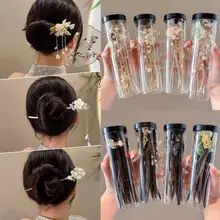 Black Double-Sided Bow Hair Clip for Girls — feature 17
