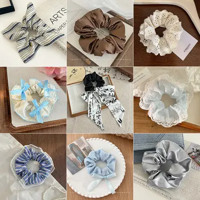Black Double-Sided Bow Hair Clip for Girls — feature 35