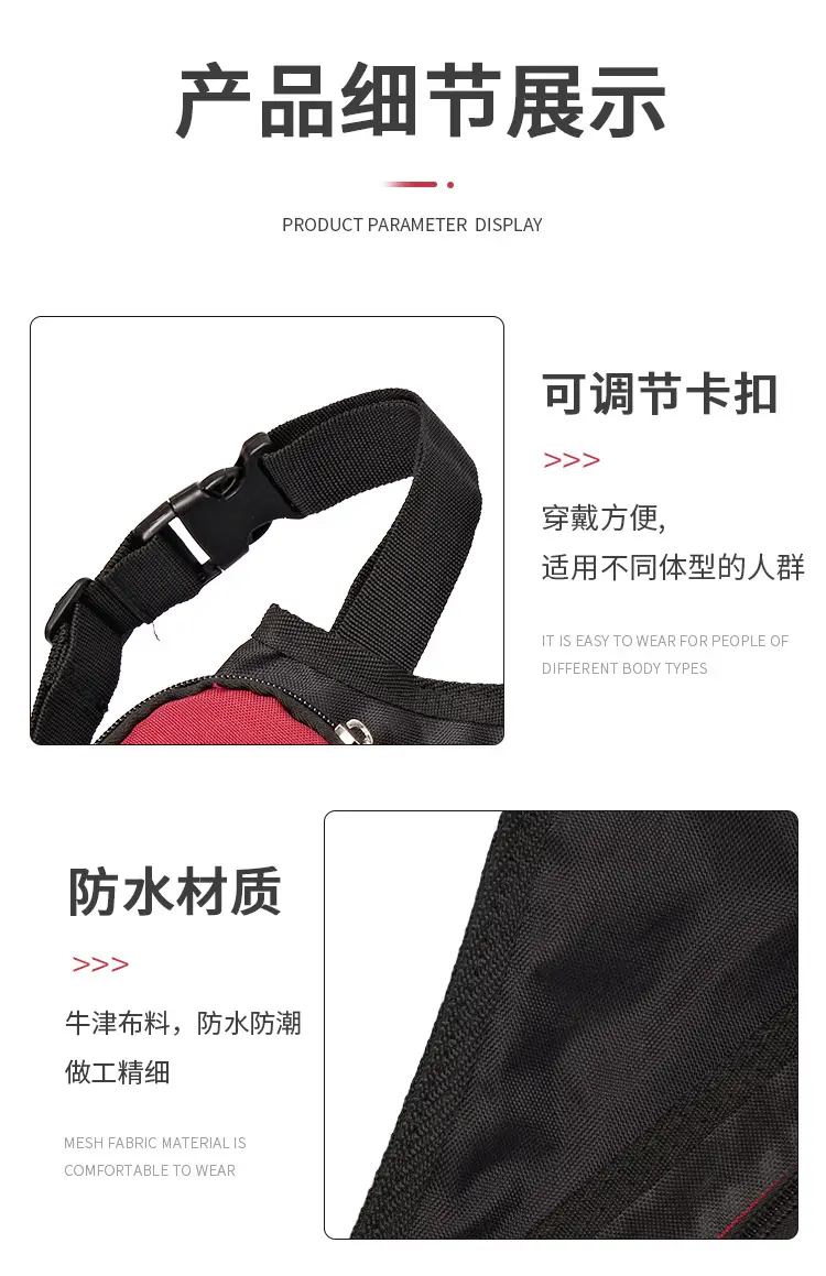 huwairen flying bird three-tube quiver is easy to carry and can be carried back and hung arrow pot quiver Oxford material archery equipment — feature 8