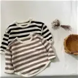 Boys Strap Pants Brown Spring Autumn Casual Kids — feature 8
