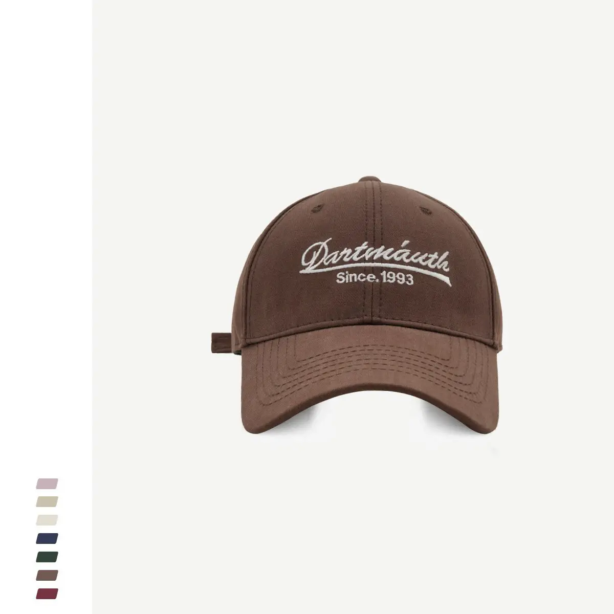Denim & Rats Embroidered Baseball Cap Beige