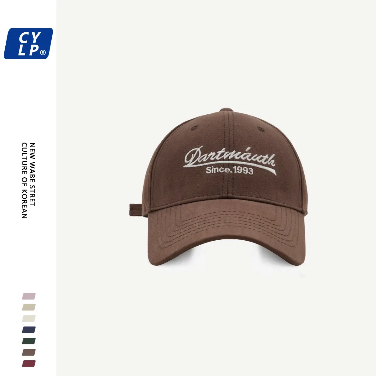 Denim & Rats Embroidered Baseball Cap Beige — feature 10