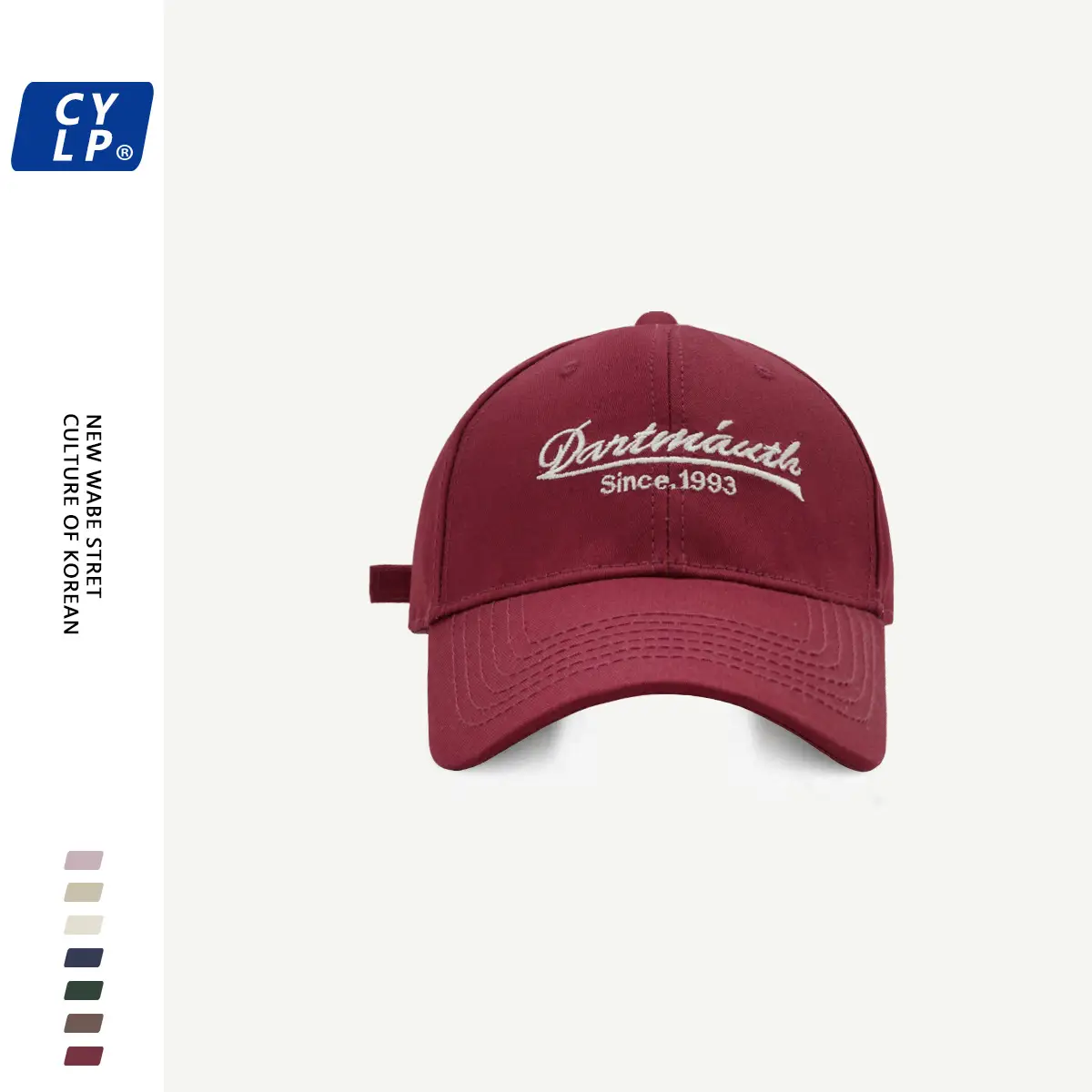 Denim & Rats Embroidered Baseball Cap Beige — feature 8