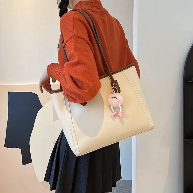 Retro Personalized Shoulder Bag Tan 2023 - Image 7