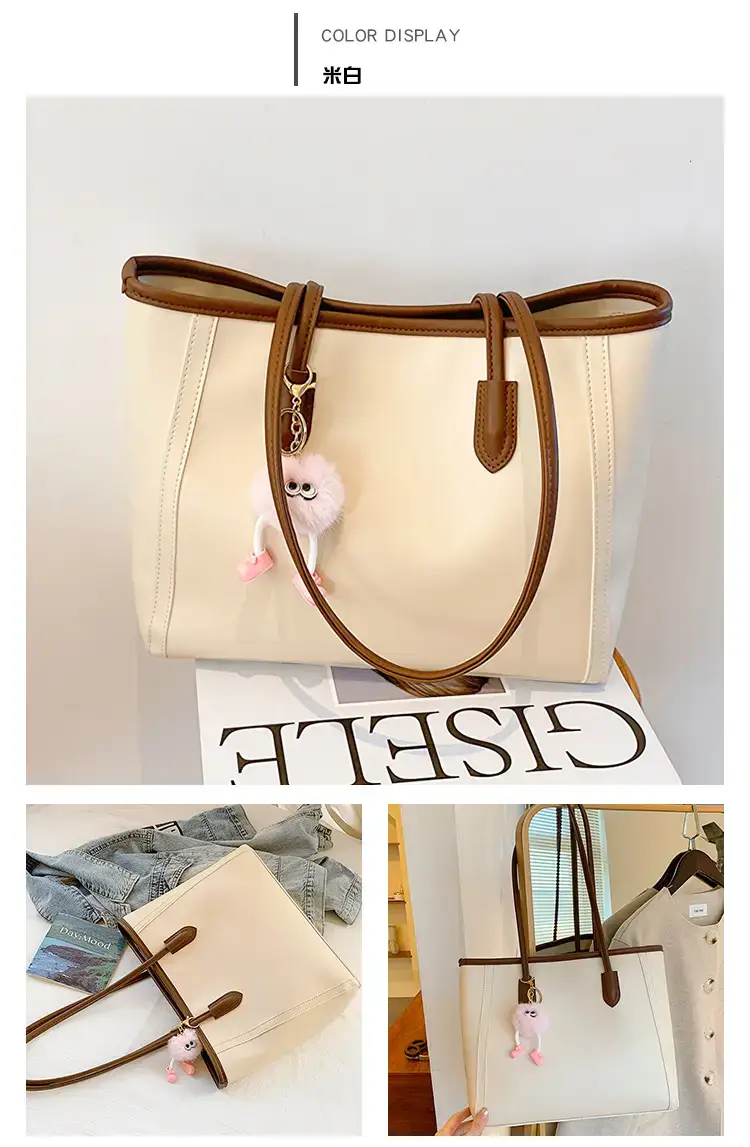 Retro Personalized Shoulder Bag Tan 2023 — feature 22