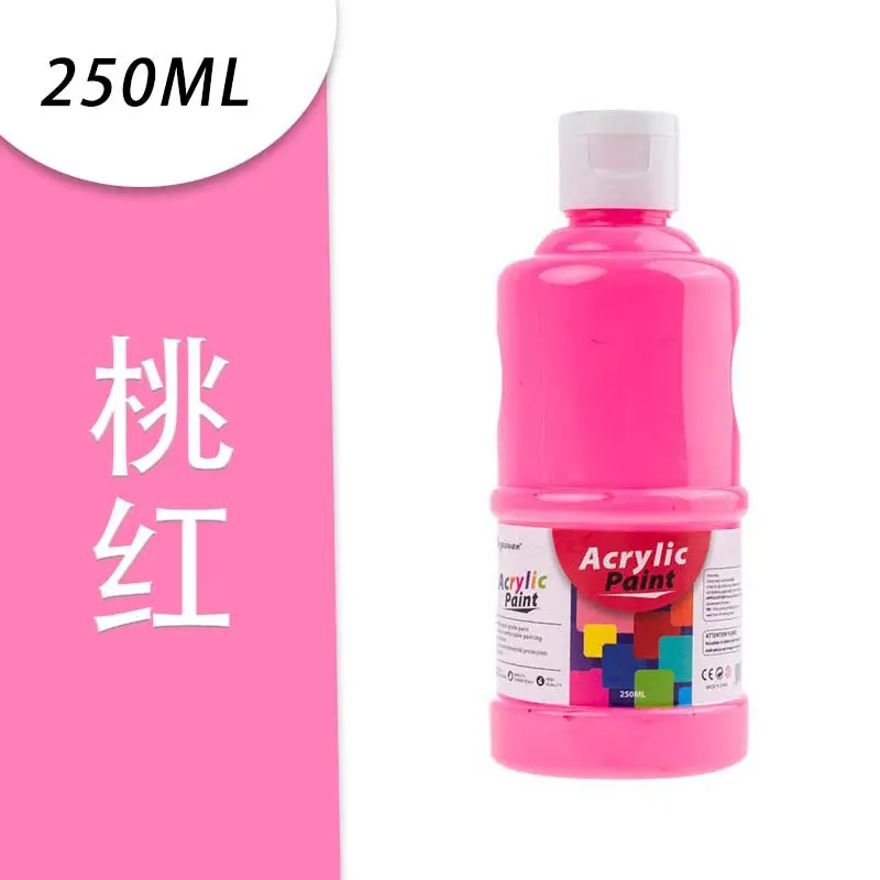 Boyi Xuan 12 colors 100ml canned Art special student watercolor oil painting gouache painting diy acrylic paint