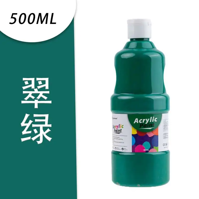 Boyi Xuan 12 colors 100ml canned Art special student watercolor oil painting gouache painting diy acrylic paint