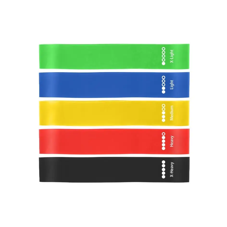 Tpe Elastic Band Yoga Exercise Thickeneded Resistance Band Tension Ring Rubber Strength Training Quick Hip Lifting Elastic Ring