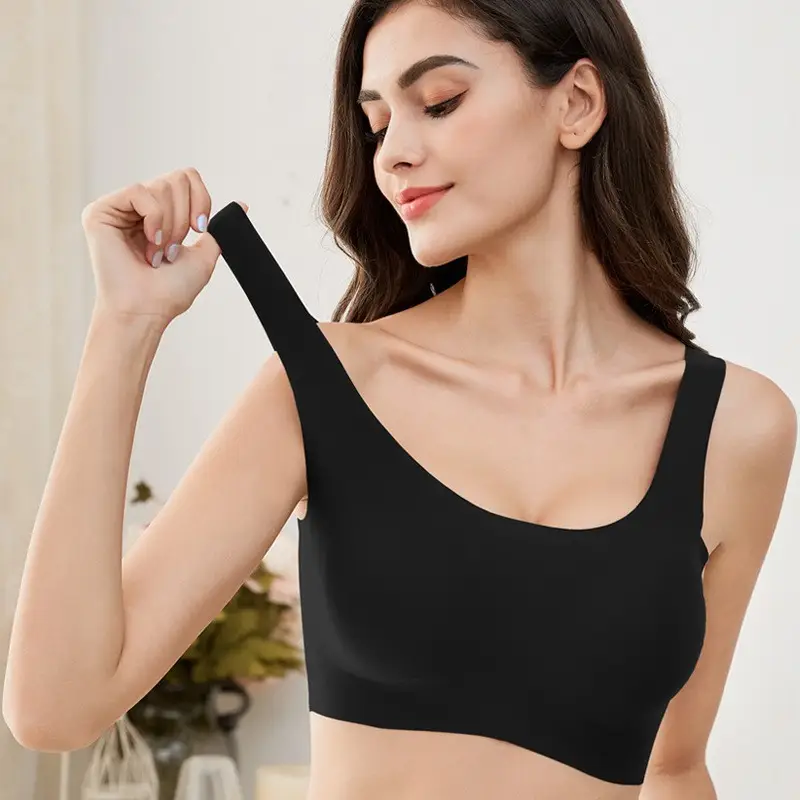Quality bras sports vest bra seamless bra underwear women's bra without steel ring breast cup generation one piece