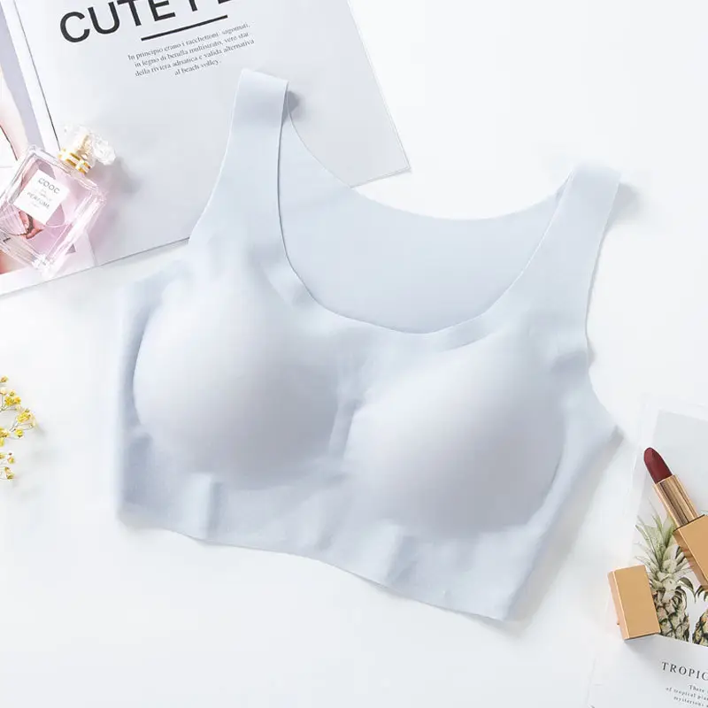 Quality bras sports vest bra seamless bra underwear women's bra without steel ring breast cup generation one piece