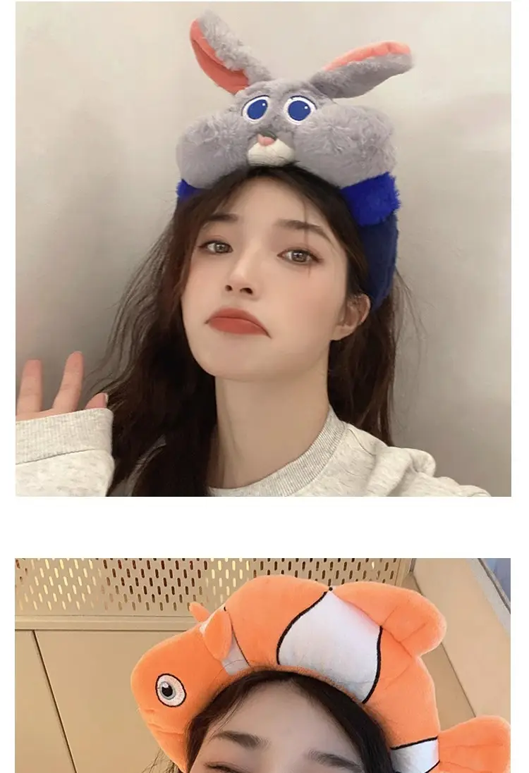 Xiaoni Bear Headband 10cm Soft毛绒 — feature 6