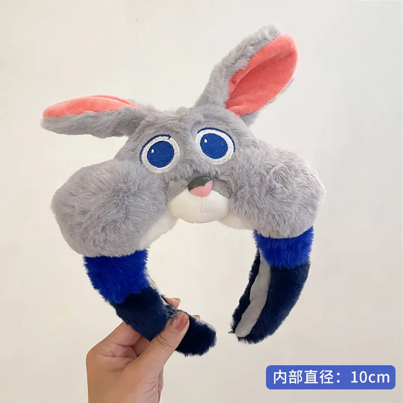 Xiaoni Bear Headband 10cm Soft毛绒 - Image 4