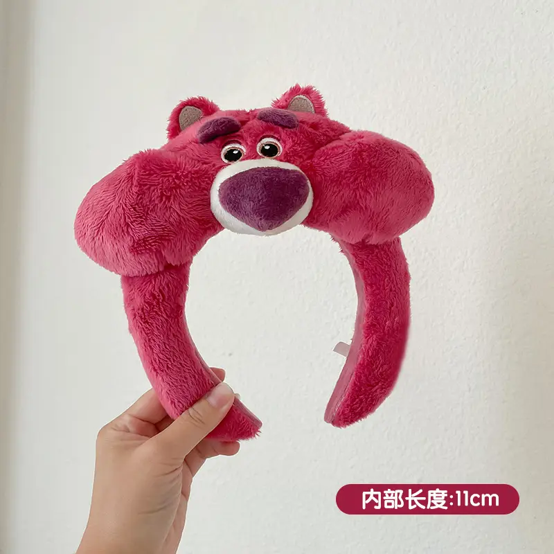 Xiaoni Bear Headband 10cm Soft毛绒 - Image 5