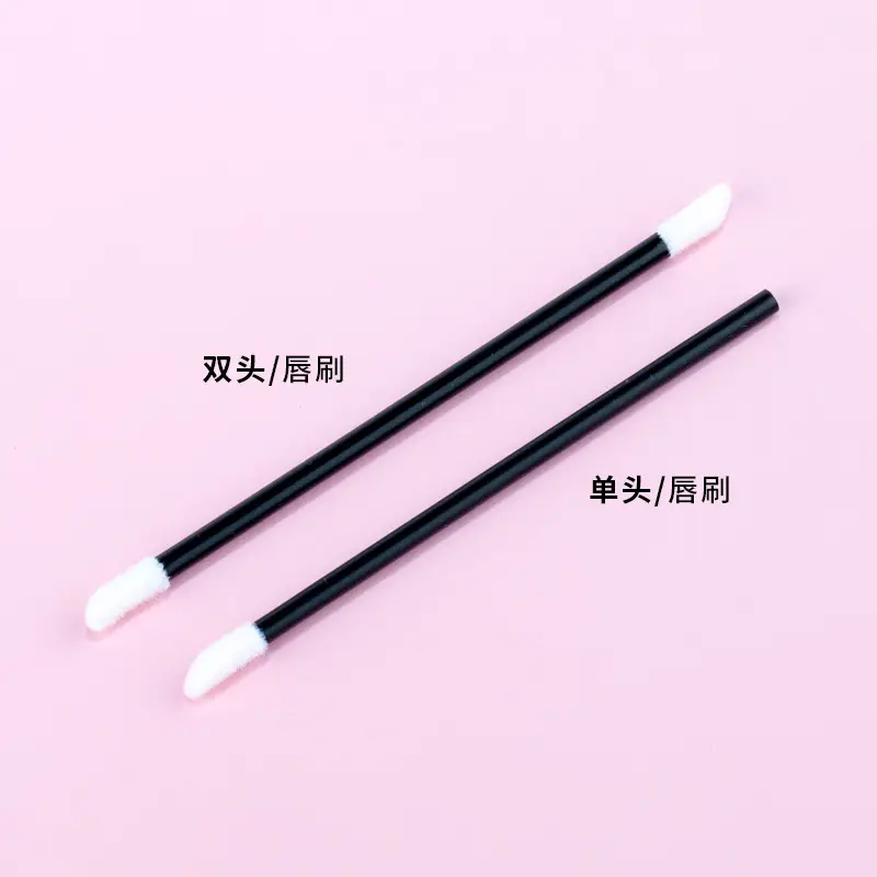 100pcs Disposable Lipstick Glaze Stick Portable Makeup Brush - Image 14