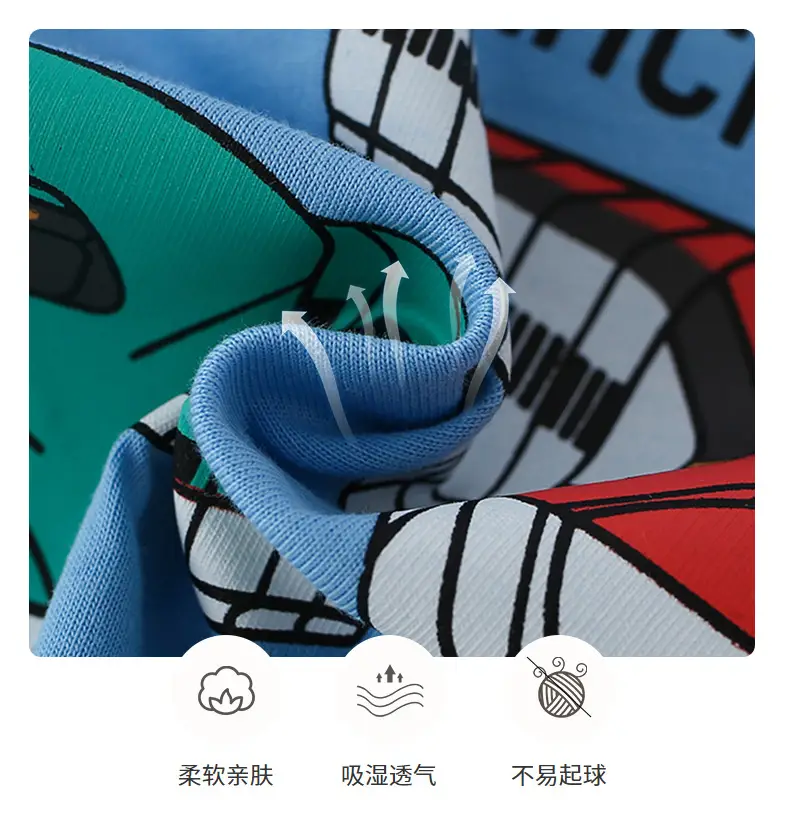 New Boy's Train T-Shirt Cotton Spring Autumn Cartoon — feature 6