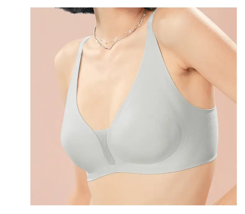 Jelly Mesh Fixed Cup Bra Small Chest — feature 18