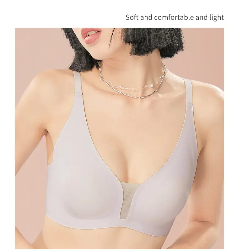 Jelly Mesh Fixed Cup Bra Small Chest — feature 20